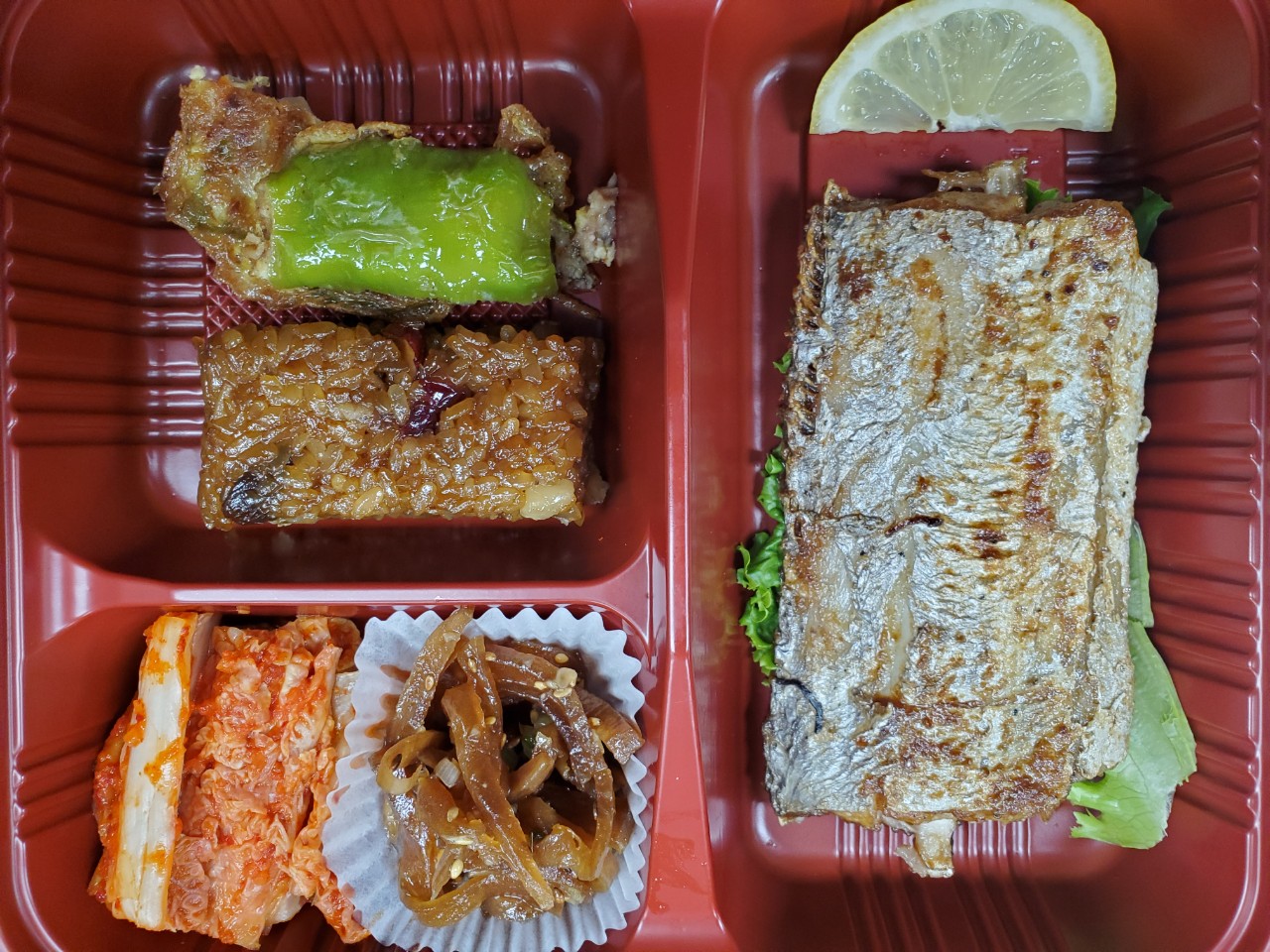 갈치도시락