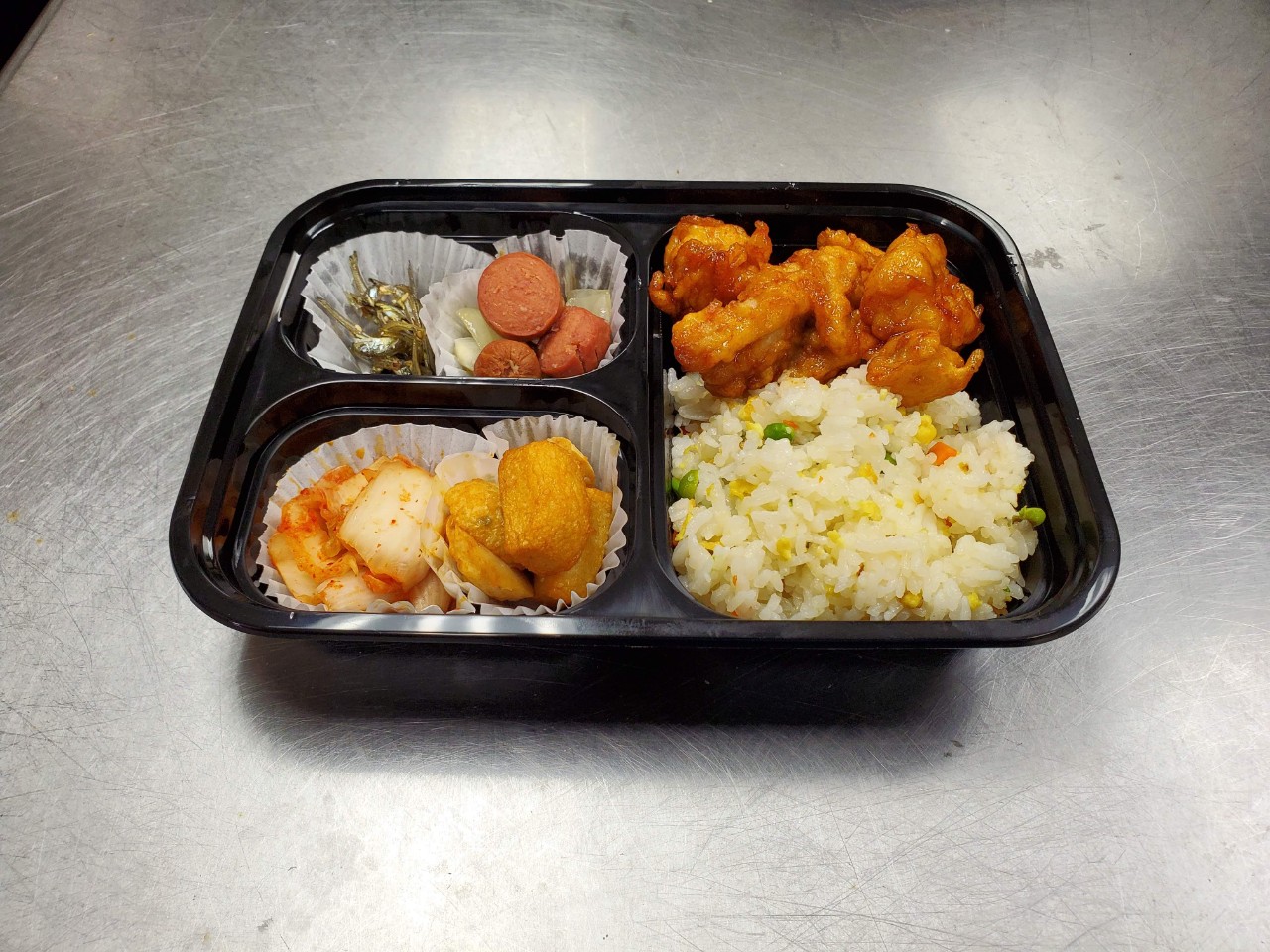 치킨강정도시락