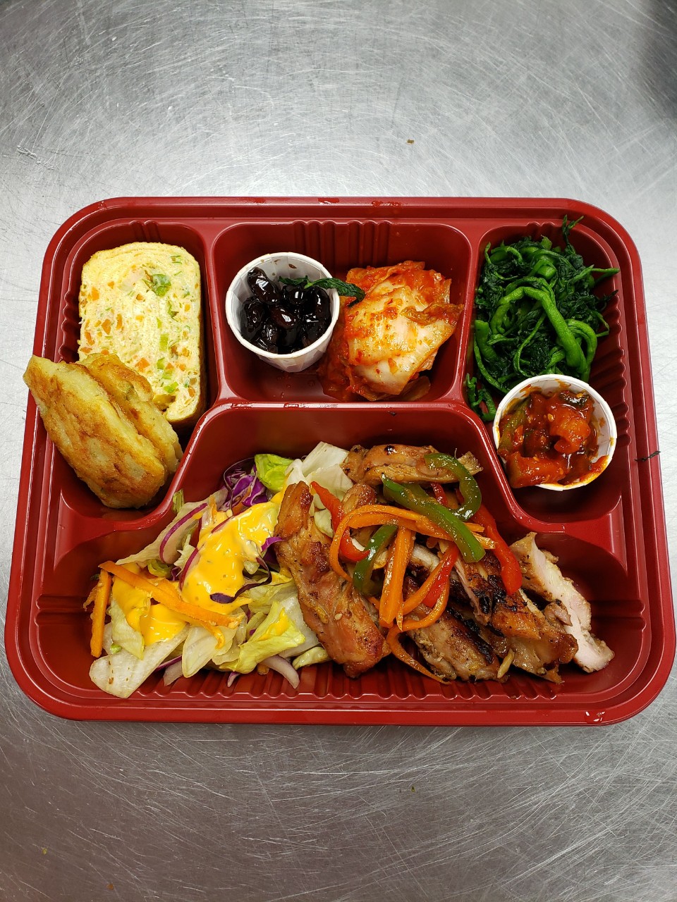 치킨샐러드도시락